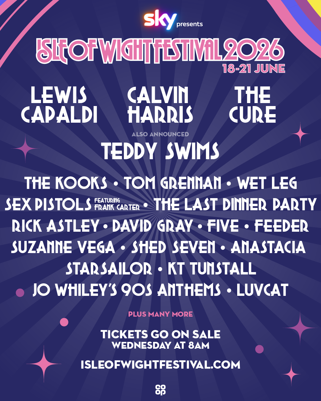 Isle Of Wight 2026 Line Up