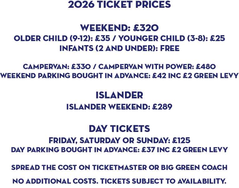 IOW2026 On Sale Ticket Prices 270226